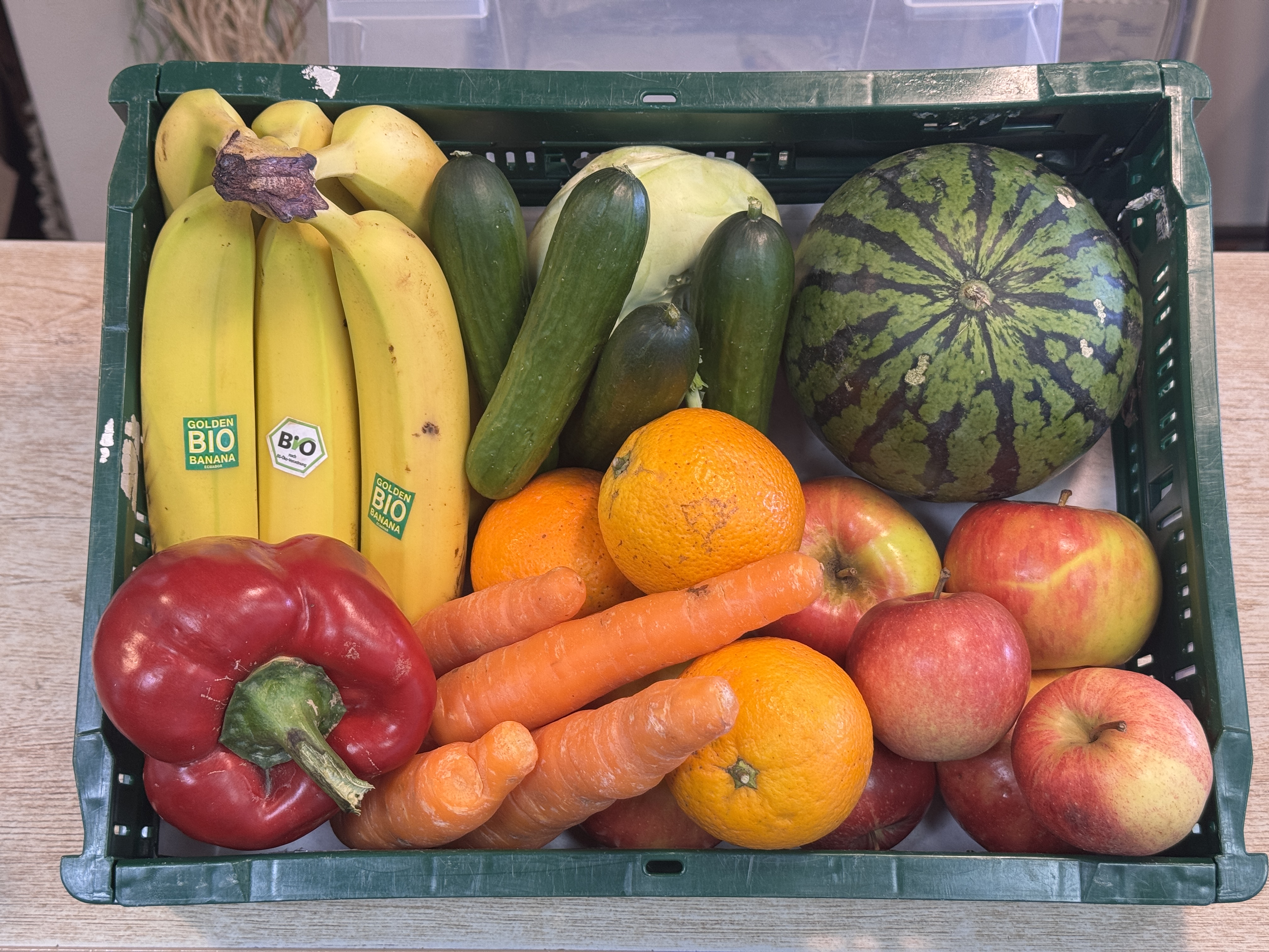 BIO Kindergartenkiste Obst und Gemüse